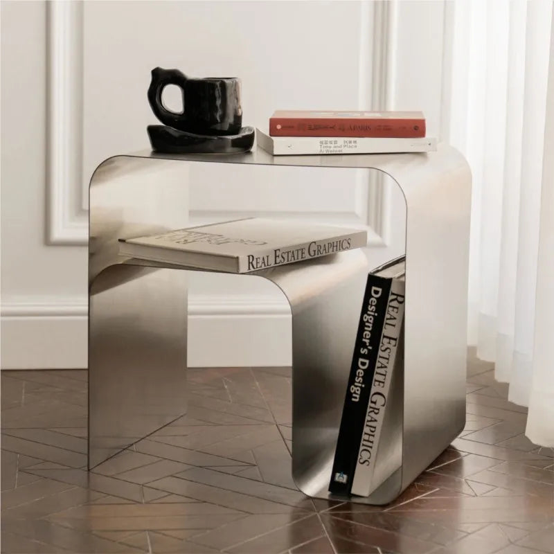 Roebord STAINLESS SIDE TABLE