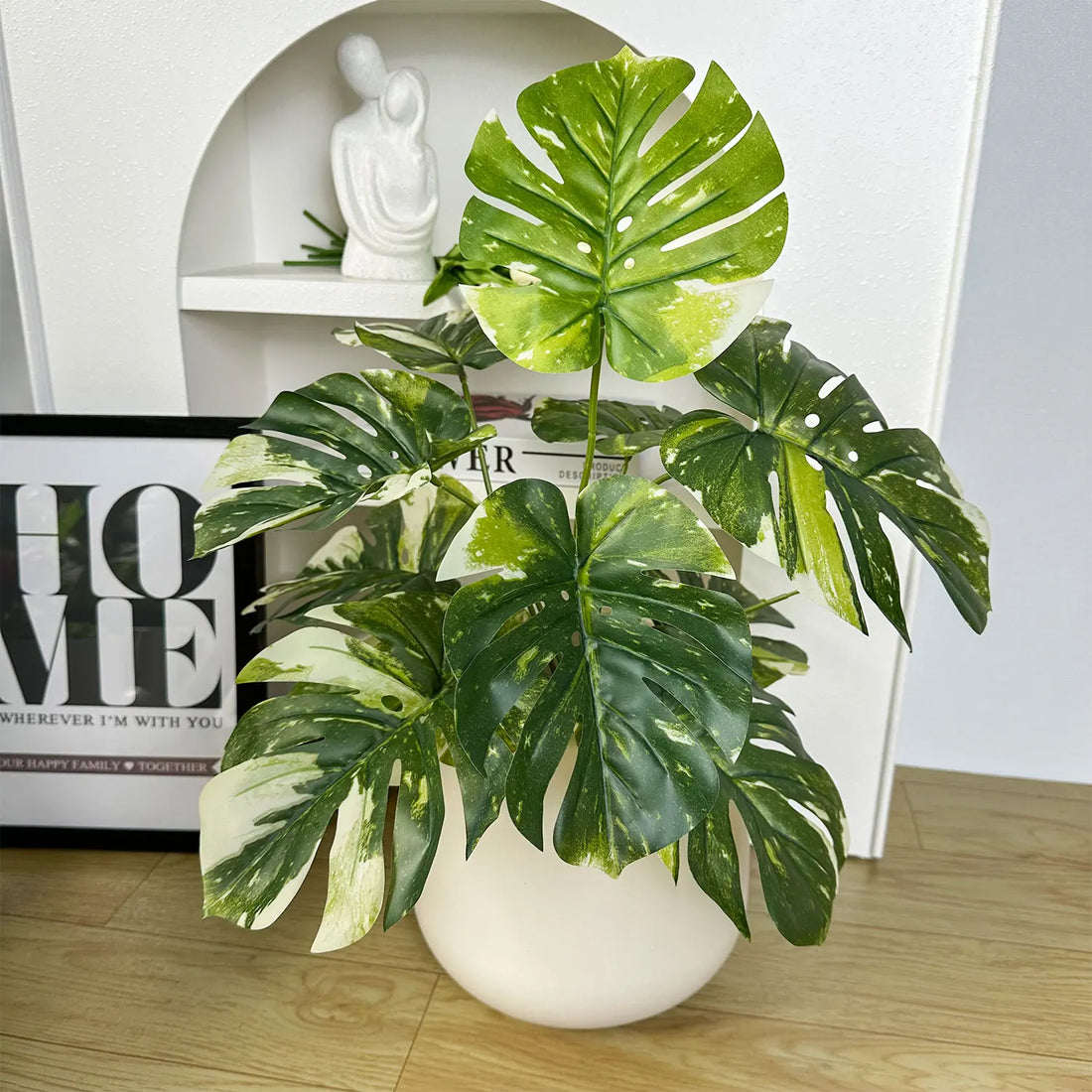 Artificial Monstera Leaves