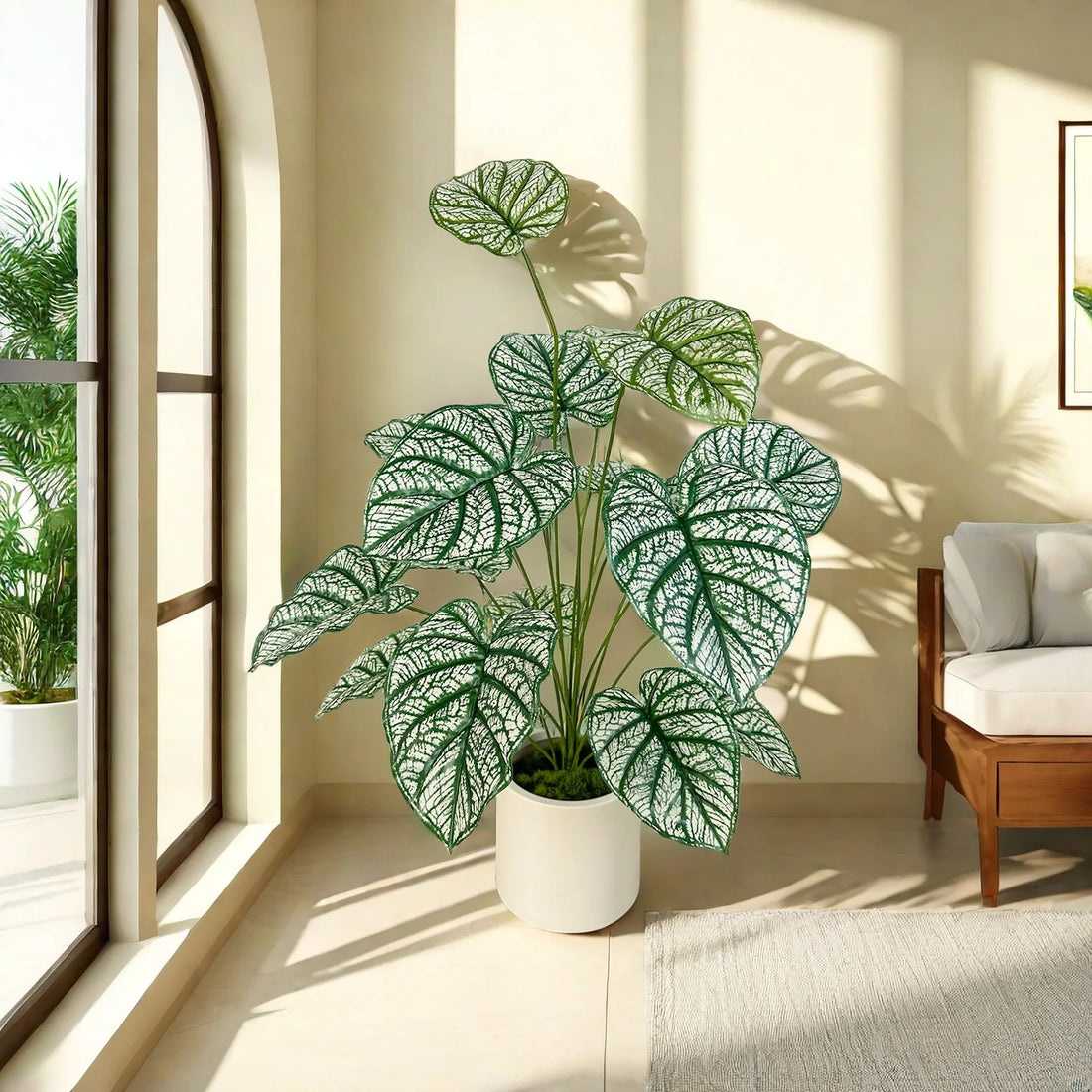 Artificial Monstera Leaves