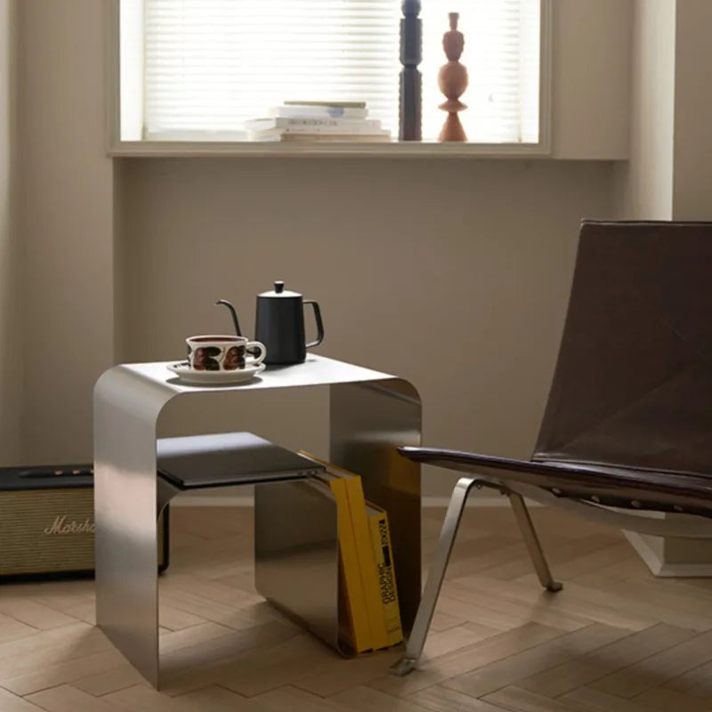 Roebord STAINLESS SIDE TABLE