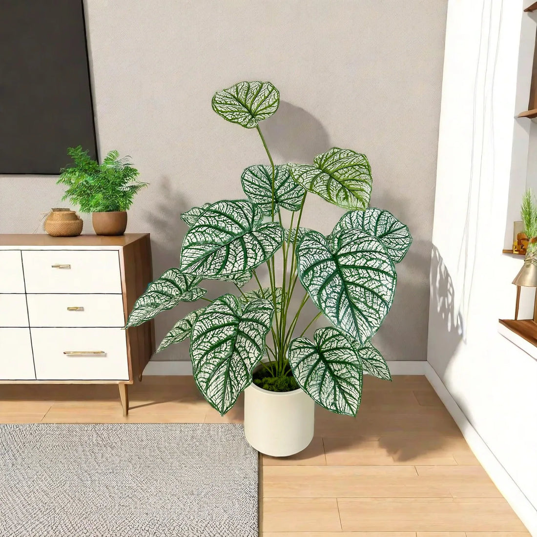 Artificial Monstera Leaves