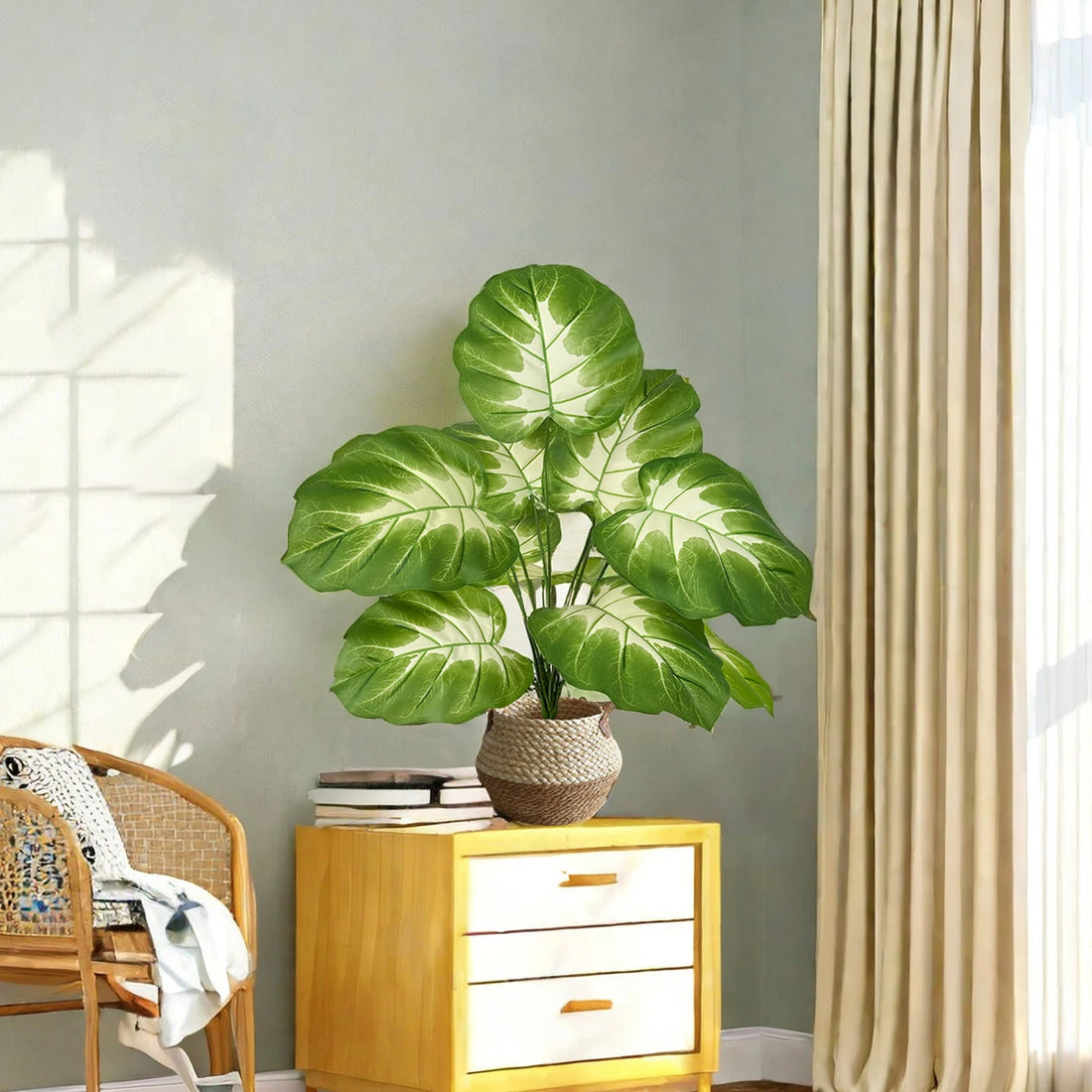 Artificial Monstera Leaves